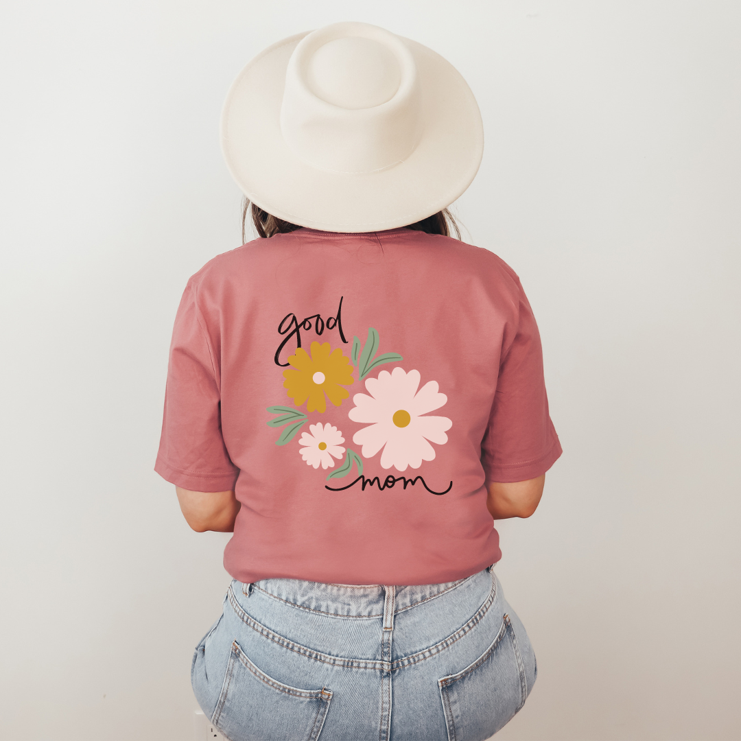 Good Mom Daisies Tee