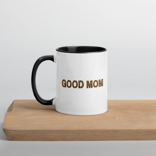 Good Mom Leopard Mug